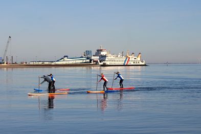 SUP Grundkurs in Wyk auf Föhr