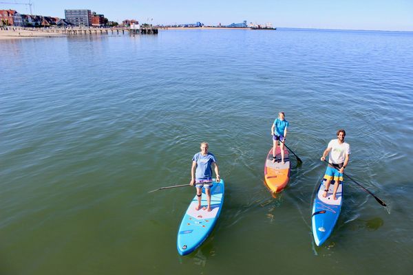 Team von SUP Island Wyk auf Föhr