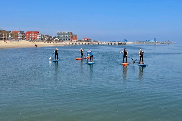 Stand Up Paddling Kurs an der Nordsee in Wyk auf Föhr